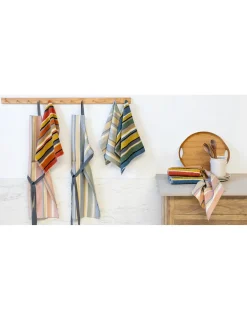 Portugal Natura 4 Panos de cozinha felpo 50x50 cm - Panos cozinha 100% algodão 440 gr.- Rust Lasa Home Best