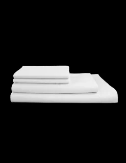 Portugal Natura Alcofa 65X100 CM - LENÇÓIS BEBÉ - ALGODÃO CETIM 500 FIOS  - JOGO LENÇÓIS COR BRANCO Clearance