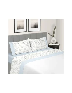 Portugal Natura Cama 105 cm - Jogo de lençóis 100% algodão - Casa&Algodão Best