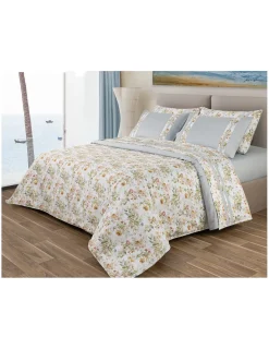Portugal Natura Cama 150x200 - Jogo de lençóis algodão penteado cetim 300 fios Outlet