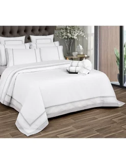 Portugal Natura Cama 160x200 cm - 400 fios Jogo de lençóis 100% algodão penteado percal branco Best