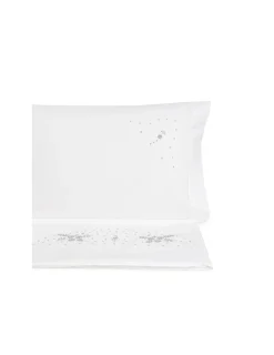 Portugal Natura Cama 200x200 cm - Jogo de lençóis bordados da lixa - 100% algodão percal 200 fios Best