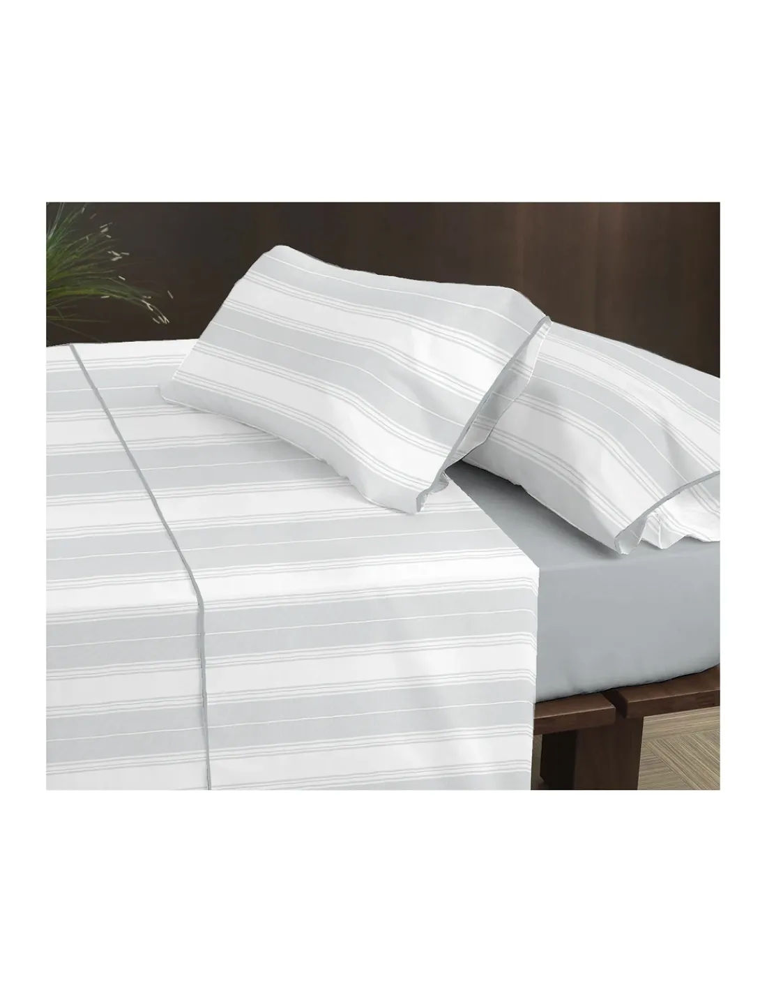 Portugal Natura Cama 200x200+30 cm - Jogo de lençóis - Tecido 100% algodão percal 200 fios - Coelima New