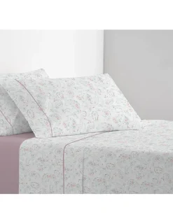 Portugal Natura Cama 200x200+30 cm - Jogo de lençóis - Tecido 100% algodão percal 200 fios - Coelima Hot