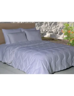 Portugal Natura Edredão branco 280x240 algodão cetim 300 fios - Edredon quente inverno 350 gr./m2 Outlet