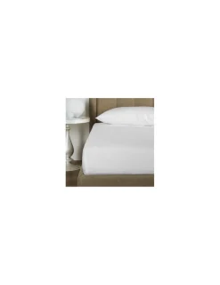 Portugal Natura lençol de baixo ajustável 90x200 + 30 cm - Lençol capa cama 90 - Lençol branco algodão percal Discount