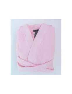 Portugal Natura Robe kimono de mulher 100% algodão penteado em rosa bebé Outlet
