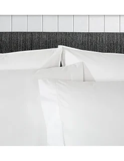 Portugal Natura 300x260 cm - 400 Fios - Jogo de saco P/ Edredão - Tecido 100% algodão percal branco Clearance