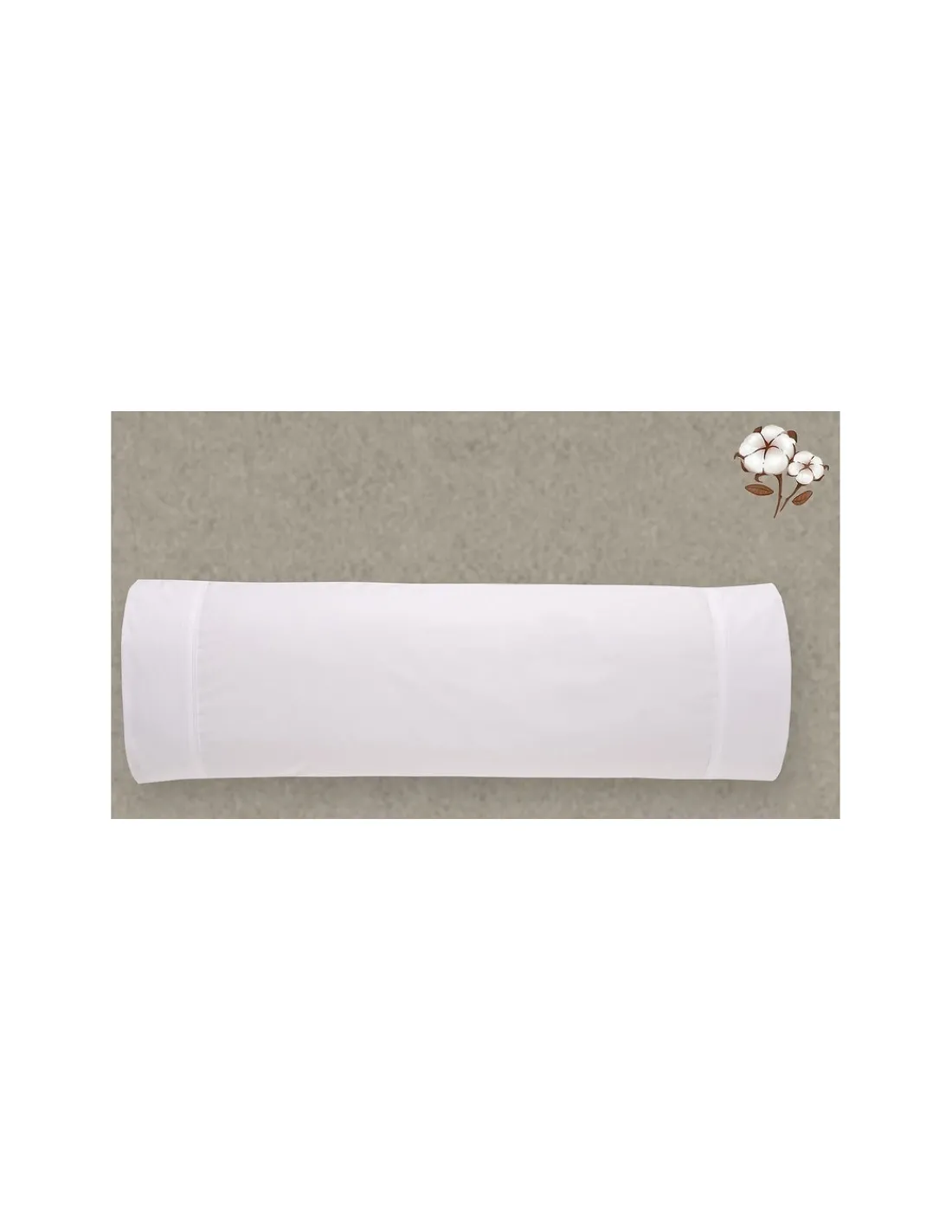 Portugal Natura 50x105 cm - 2 Fronhas P/ almofadas de dormir - 50/50 Algodão 180 fios Outlet