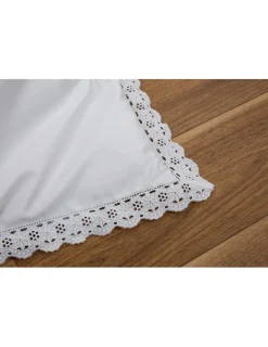 Portugal Natura 280x290 cm - Percal 400 Fios - Jogos de lençóis cor branco - Premium Sevilla Outlet