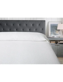 Portugal Natura 250x260 cm colcha de verao blanca 100% algodão Branco Outlet