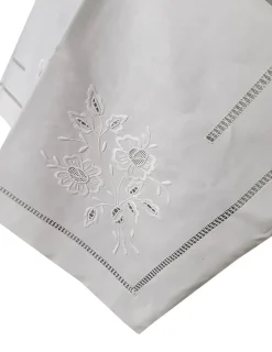 Portugal Natura 170x270 Toalha de mesa de linho bordada a mão - bordados da lixa Creative Rosemary 2021 Discount