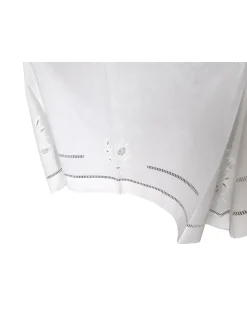 Portugal Natura 170x270 Toalha de mesa de linho bordada a mão - bordados da lixa Creative Rosemary 2021 Discount